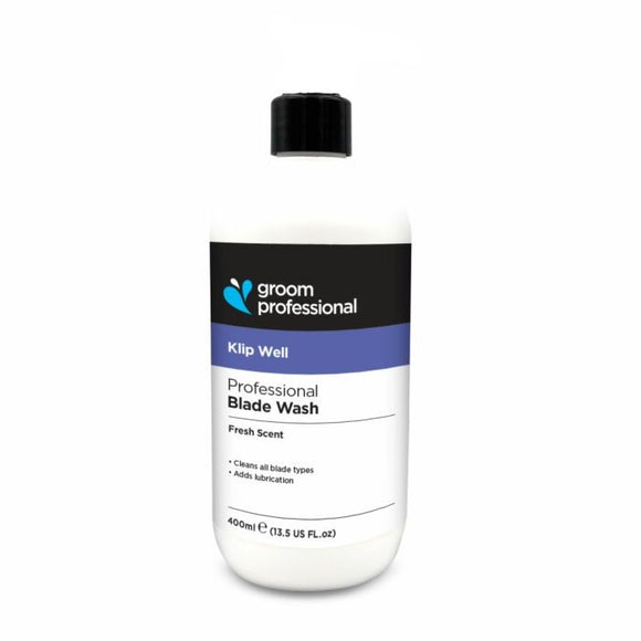 Groom Professional Klip Well Blade Wash 400 ml Cleaning Fluid