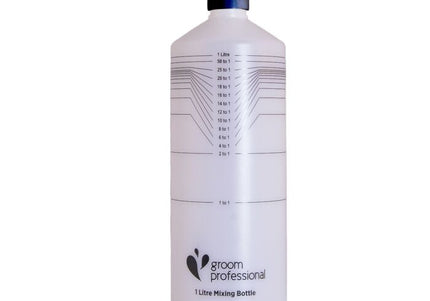 Groom Professional Cosmetic Dilution Shampoo Mixing Bottle - 1 L