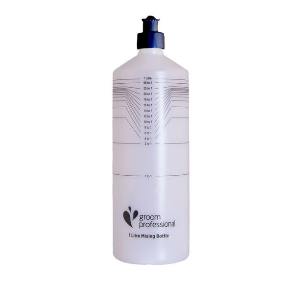 Groom Professional Cosmetic Dilution Shampoo Mixing Bottle - 1 L