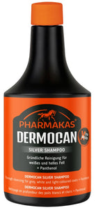Pharmakas Dermocan Silver Shampoo Light Grey and White Horse Coats - 500 ml