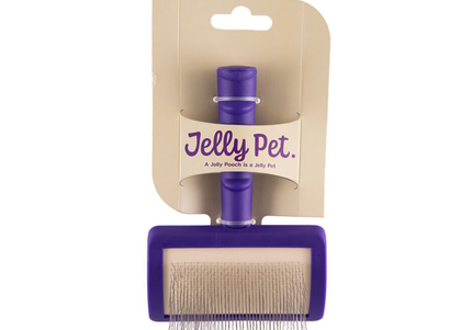 Jelly Pet Small Soft Slicker Grooming Brush