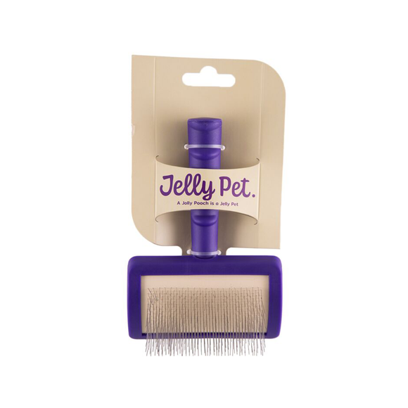 Jelly Pet Small Soft Slicker Grooming Brush