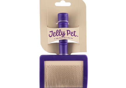 Jelly Pet Large Soft Universal Slicker Grooming Brush