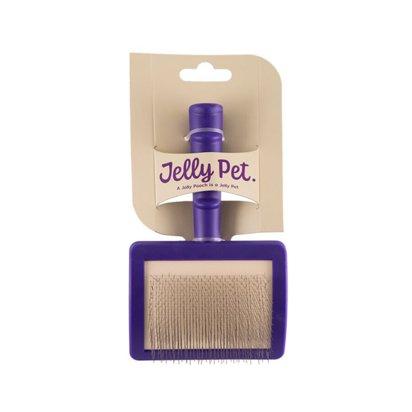 Jelly Pet Large Soft Universal Slicker Grooming Brush
