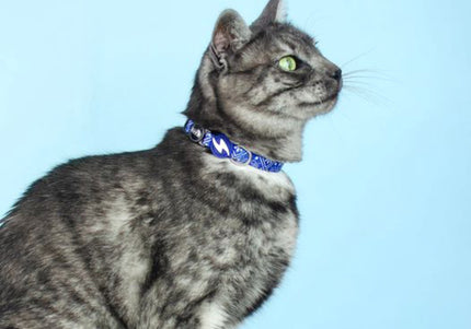 Dashi Zillij Cat Collar – Adjustable Mosaic Pattern, Lightweight and Comfortable Design