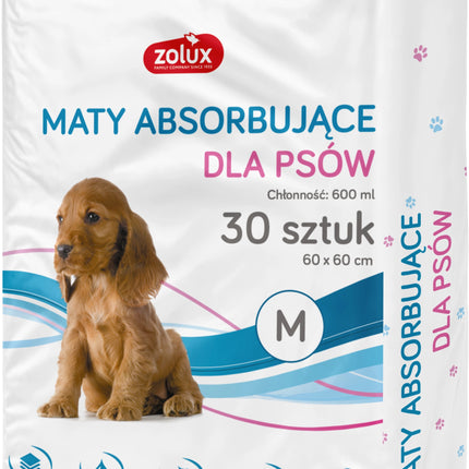 Zolux Absorbent Dog Hygiene Pads, House Training, 60 x 60 cm