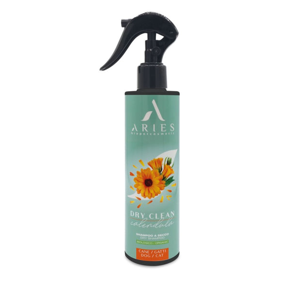 Aries Dry Clean Calendula Dry Shampoo Spray with Violet Floral Notes - 250 ml