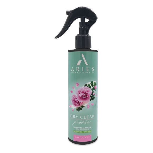 Aries Dry Clean Peonia Cat Dry Shampoo Spray - 250 ml