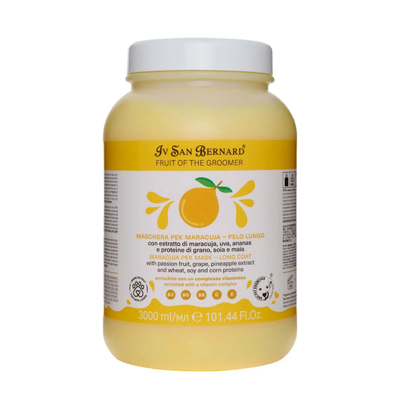 Iv San Bernard Fruit of the Groomer Maracuja Pek Regenerating Mask - 3 L