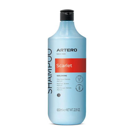 Artero Scarlet Color-Enhancing Coat Shampoo Red Brown and Apricot Coats - 650 ml