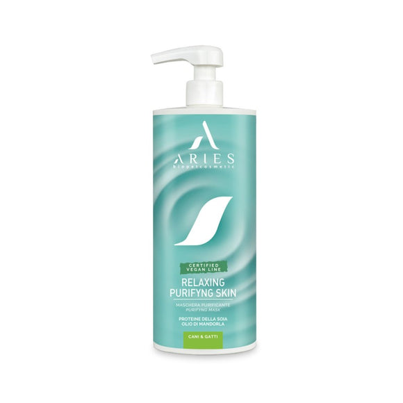 Aries Relaxing Purifying Sensitive Skin Dog and Cat Mask - 1 L