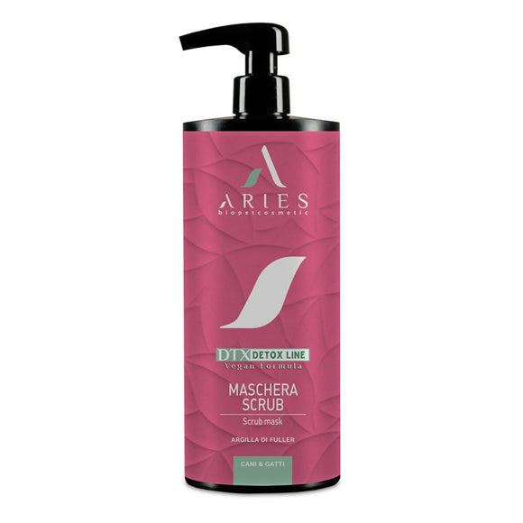 Aries Detox Line Vegan Clay Exfoliating Scrub Mask - 1 L