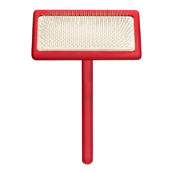 Aries Grooming Pro Medium Soft Slicker Brush with 12 mm Pins