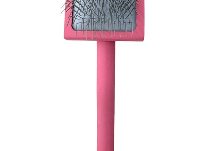 Aries Grooming Pro Small Medium-Firm Slicker Brush with 24 mm Pins