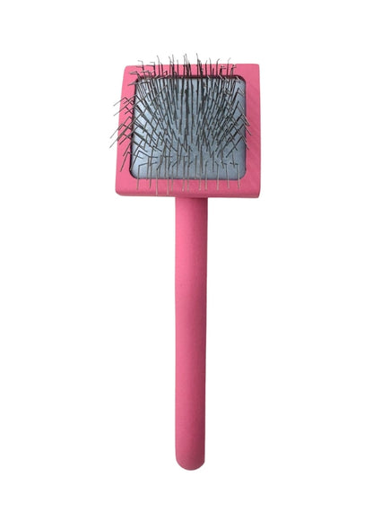 Aries Grooming Pro Small Medium-Firm Slicker Brush with 24 mm Pins