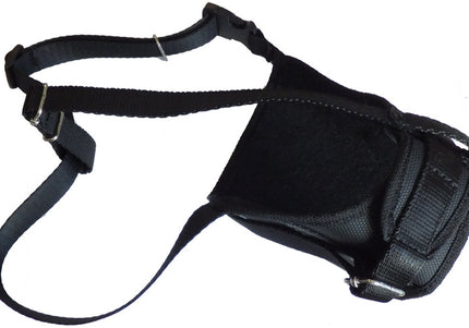 Blovi Eco Leather Muzzle – Solid Adjustable Design, Durable and Comfortable Fit