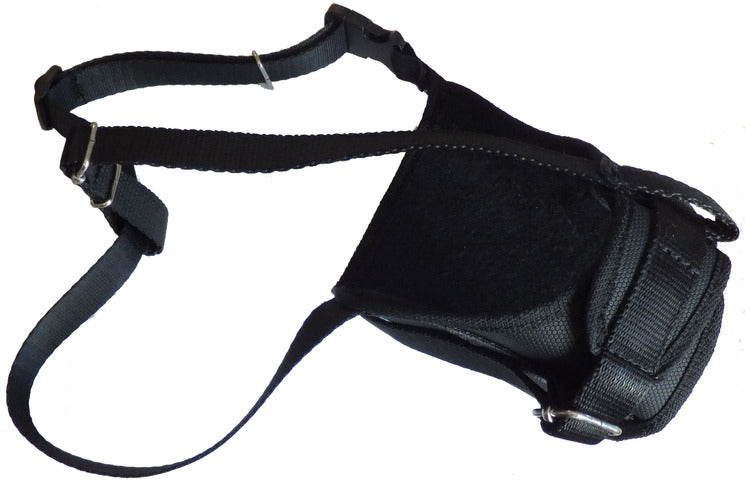 Blovi Eco Leather Muzzle – Solid Adjustable Design, Durable and Comfortable Fit