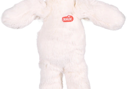 Zolux Furry Farm Lenny Sheep Plush Squeaky Dog Toy