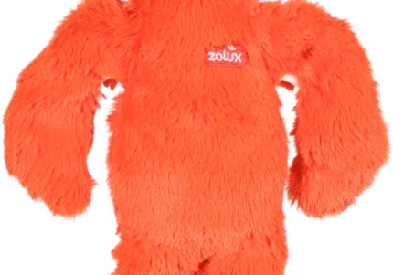 Zolux Furry Farm Brock Rooster Plush Dog Toy with Squeaker