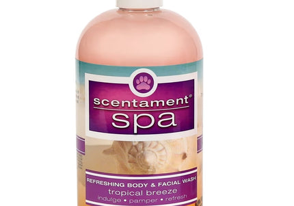 Best Shot Spa Tropical Breeze Facial and Body Wash – Relaxing Hair Cleanser with Natural Fruit Extracts, 1:10 Concentrate
