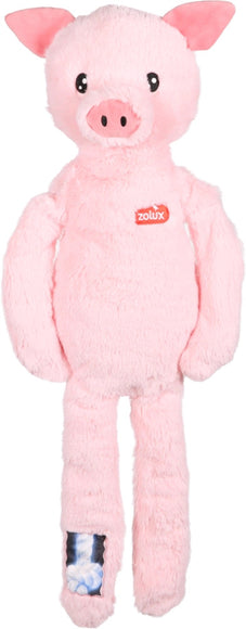 Zolux Furry Farm Jason Guinea Pig Plush Squeaky Dog Toy