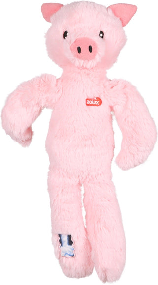 Zolux Furry Farm Jason Guinea Pig Plush Squeaker Dog Toy
