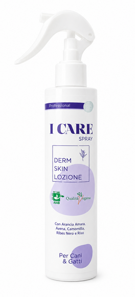 Aries I Care Spray Soothing Dermatological Lotion, Sensitive Skin Dogs & Cats - 200 ml