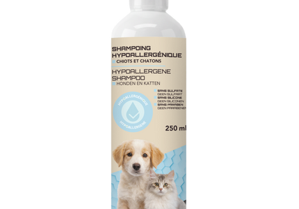 BioCare Cosmetics Hypoallergenic Puppy and Kitten Sensitive Skin Shampoo - 250 ml