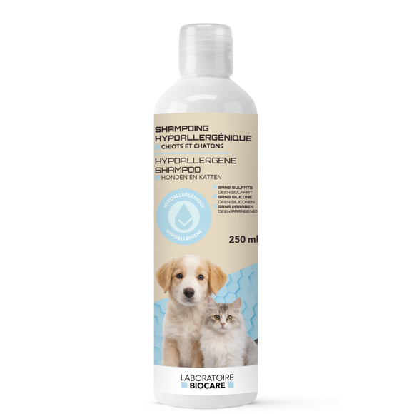 BioCare Cosmetics Hypoallergenic Puppy and Kitten Sensitive Skin Shampoo - 250 ml
