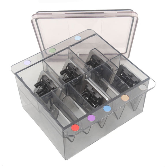 Shernbao Blade Box Lockable Case Holds 8 Blades or Clipper Combs