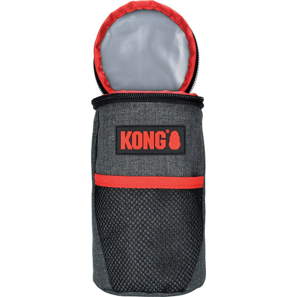 KONG Travel Pick-Up Pouch – Compact Waste Bag Holder with Secure Zipper and Clip Attachment