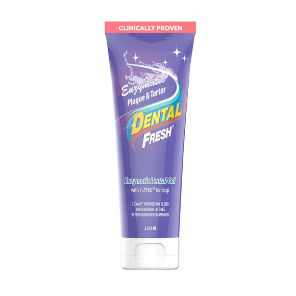 Dental Fresh Enzymatic Dental Gel – Advanced Tooth Cleaning Formula, Freshens Breath
