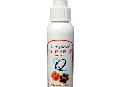 Mr. Groom Oxy Green Magik Spray 118ml – Natural Antibacterial Formula, Gentle Multi-Pet Care