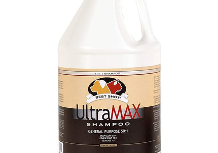 Best Shot UltraMax Pro 4in1 Shampoo – Concentrated Multi-Purpose Formula, 4.1L, Professional Grade