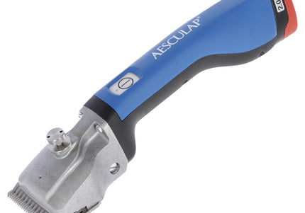 Aesculap Bonum Blue Cordless Clipper – Lightweight Design with Two Batteries, Powerful for Large Animals