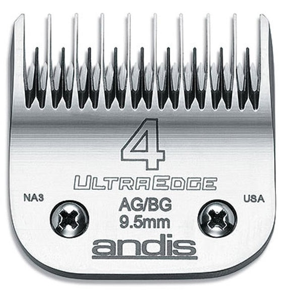 Andis UltraEdge No. 4 Thinning Blade – 9.5mm Precision Steel, Durable Edge