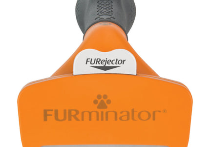 FURminator Short Hair Deshedding Tool – Medium Size, Ergonomic Grip, Reduces Shedding