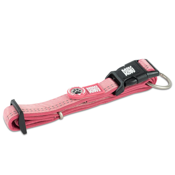 Max&Molly GOTCHA! Smart ID Matrix 2.0 Collar – QR-Enabled Dog Collar, Pastel Pink, XS, Lightweight Design