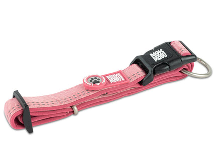 Max&Molly GOTCHA! Smart ID Matrix 2.0 Collar – QR-Enabled Dog Collar, Pastel Pink, XS, Lightweight Design