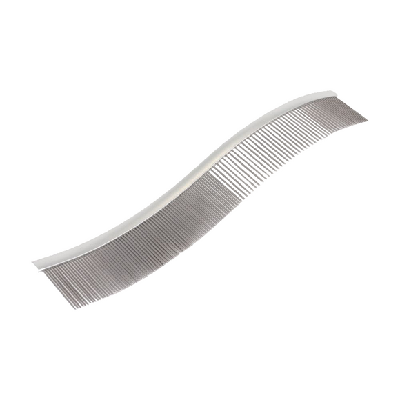 Show Tech Featherlight Swirl Comb 25cm – Double Curved, Ultra Lightweight with Mixed Tooth Spacing