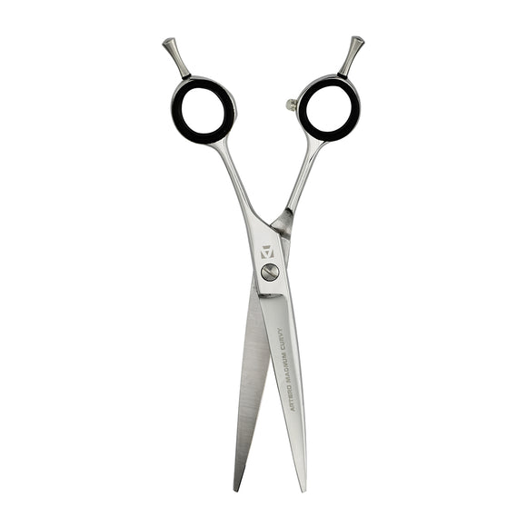 Artero Magnum 7" Curved Grooming Scissors – Japanese Hardened Steel, Professional Precision