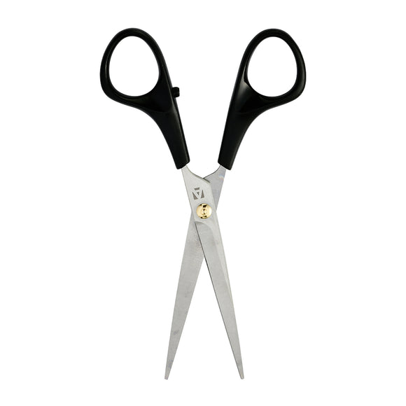 Artero Art Studio Straight Grooming Scissors – 7" Micro-Grind Blade with Ergonomic Plastic Handle