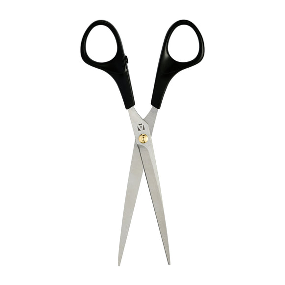 Artero Art Studio Straight Grooming Scissors – 7" Micro-Grind Blade with Ergonomic Plastic Handle