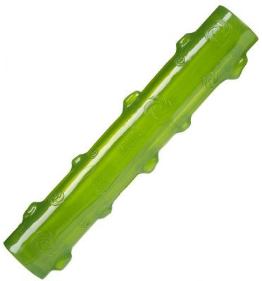 KONG Squeezz Stick Medium – Durable Red Rubber Toy with Squeaker, 17.8cm