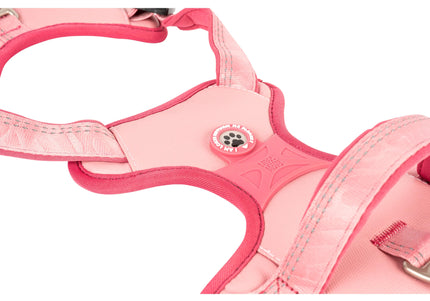 Max&Molly Matrix 2.0 Sport Harness – Adjustable QR ID Dog Harness, Pastel Pink, Small