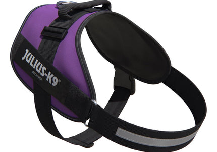 Julius-K9 IDC Powerharness Dark Purple – Premium Adjustable Dog Harness, Baby 1 Size