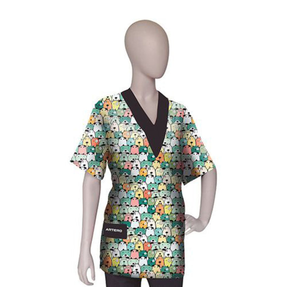 Artero Cordoba Cartoons Grooming Sweatshirt – Medium, Lightweight, Fun Animal Print Design