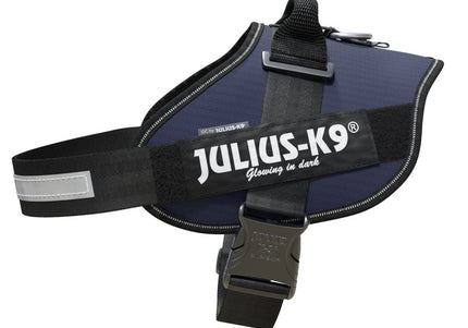 Julius-K9 IDC Dog Harness Jeans – Premium Adjustable Denim-Style Harness, Size 0