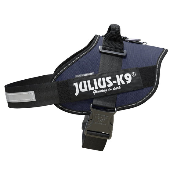 Julius-K9 IDC Dog Harness Jeans – Premium Adjustable Denim-Style Harness, Size 0