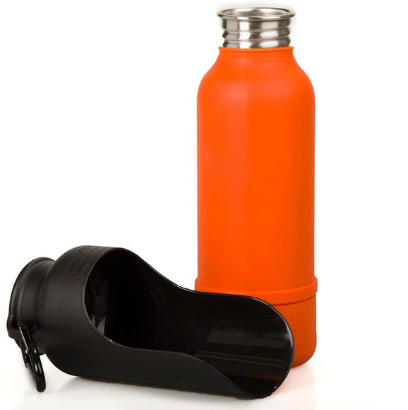 KONG H2O Insulated Bottle 740ml – Double-Walled Stainless Steel, Leakproof Black Design